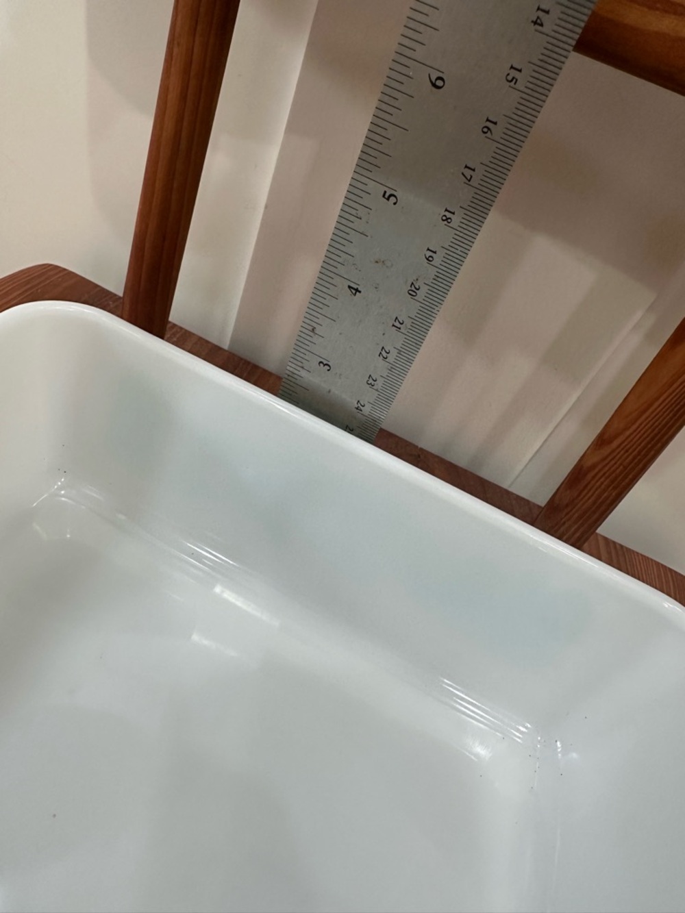 Vintage Pyrex 0503 Turquoise 1 1/2 QT Amish Butterprint Refrigerator Dish - Picture 8 of 10